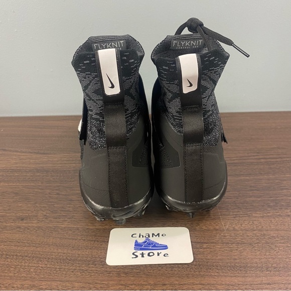 Nike Alpha Menace Elite Detachable CI1530-001 Black Football Cleats Men’s Sz - Picture 4 of 12